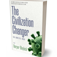 Tablet view of Green White #8620 - Premade Science & Nature Book Cover