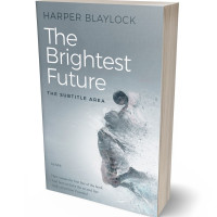 Tablet view of Hit Gray #8631 - Premade Abstract Book Cover | BookCoverZone