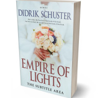 3D view of Nebula #8665 - Premade Romance Book Cover | BookCoverZone