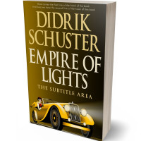 3D view of Premade Historical Book Cover - Bronze