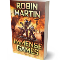 Tablet view of Mule Fawn #8795 - Premade Science Fiction Book Cover