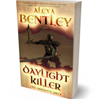 3D view of Premade Science Fiction Book Cover - Gold Sand