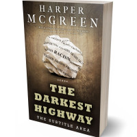 Tablet view of Treehouse #9091 - Premade Abstract Book Cover | BookCoverZone