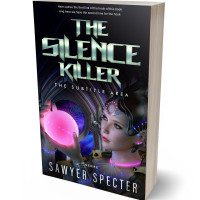 Tablet view of Lilac #9127 - Premade Science Fiction Book Cover