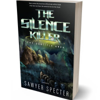 3D view of Premade Fantasy Book Cover - Woodsmoke