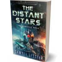 Tablet view of Outer Space #9135 - Premade Science Fiction Book Cover