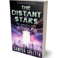 Tablet view of Thistle #9137 - Premade Science Fiction Book Cover