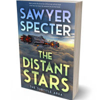 Tablet view of River Bed #9154 - Premade Science Fiction Book Cover