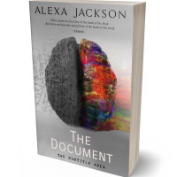 Tablet view of Dawn #9271 - Premade Abstract Book Cover | BookCoverZone