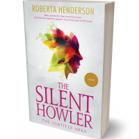 3D view of Premade Chick Lit Book Cover - Black Haze