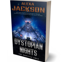 Tablet view of Shady Lady #9364 - Premade Science Fiction Book Cover