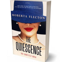 3D view of Albescent White #9398 - Premade Chick Lit Book Cover