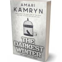 3D view of Quill Gray #9554 - Premade Horror Book Cover