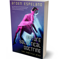 Tablet view of East Bay #9802 - Premade Science Fiction Book Cover