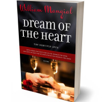 3D view of Premade Romance Book Cover - Japonica