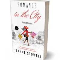 3D view of Premade Chick Lit Book Cover - Swiss Coffee