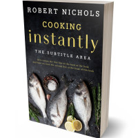 Tablet view of Shark #10441 - Premade Cookbooks & Food & Wine Book Cover