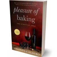 3D view of Premade Cookbooks & Food & Wine Book Cover - Paco