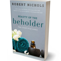 3D view of Hit Gray #10717 - Premade Health & Mind & Body Book Cover