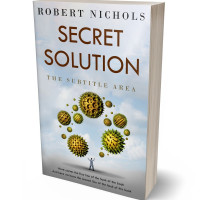 Tablet view of Geyser #10745 - Premade Science & Nature Book Cover