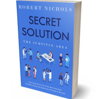 Tablet view of Royal Blue #10747 - Premade Health & Mind & Body Book Cover