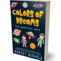 Tablet view of Black Pearl #10821 - Premade Science Fiction Book Cover