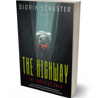 Tablet view of Shark #10925 - Premade Horror Book Cover | BookCoverZone