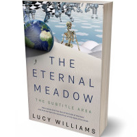 Tablet view of Cloud #11085 - Premade Abstract Book Cover | BookCoverZone