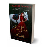 3D view of Premade Fantasy Book Cover - Night Rider