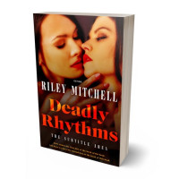 Tablet view of Red Damask #12074 - Premade Erotica Book Cover