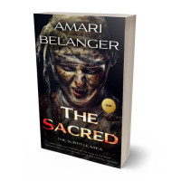 3D view of Thunder #12267 - Premade Horror Book Cover | BookCoverZone