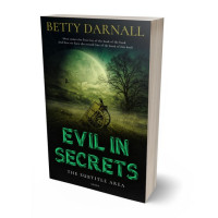 3D view of Hunter Green #12289 - Premade Fantasy Book Cover | BookCoverZone