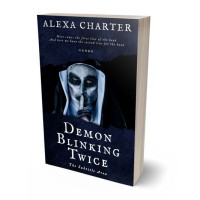 3D view of Ebony #12335 - Premade Mystery & Thriller & Suspense Book Cover