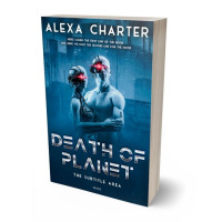 Tablet view of Teal Blue #12348 - Premade Apocalyptica Book Cover