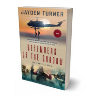 3D view of Premade Mystery & Thriller & Suspense Book Cover - Indian Khaki