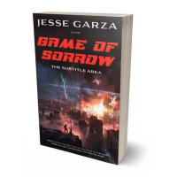 3D view of Thunder #12518 - Premade Apocalyptica Book Cover