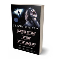 3D view of Pink Swan #12536 - Premade Horror Book Cover | BookCoverZone