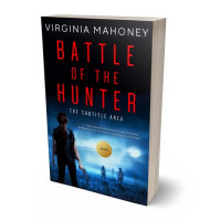 3D view of Premade Apocalyptica Book Cover - Oriental Pink