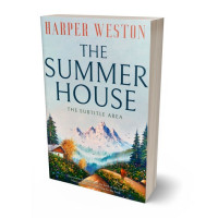 3D view of Tiara #12955 - Premade Literary Fiction Book Cover