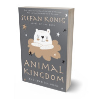 Tablet view of Mid Gray #13112 - Premade Abstract Book Cover