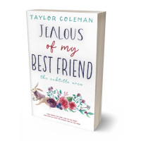 3D view of Premade Children's Book Cover - Eggplant