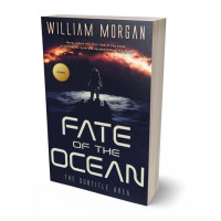 Tablet view of Steel Gray #13932 - Premade Science Fiction Book Cover