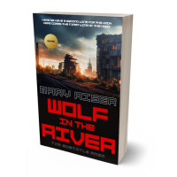 Tablet view of Shark #14001 - Premade Apocalyptica Book Cover | BookCoverZone