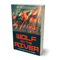 Tablet view of Red Damask #14007 - Premade Apocalyptica Book Cover