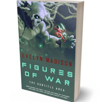 3D view of Nandor #14302 - Premade Science Fiction Book Cover