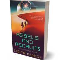 Tablet view of Livid Brown #14305 - Premade Science Fiction Book Cover