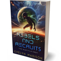 Tablet view of Charade #14306 - Premade Science Fiction Book Cover