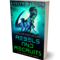 Tablet view of Black Pearl #14312 - Premade Science Fiction Book Cover