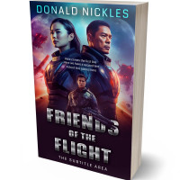 Tablet view of Revolver #14321 - Premade Science Fiction Book Cover