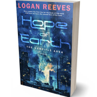 Tablet view of Astronaut #14335 - Premade Science Fiction Book Cover